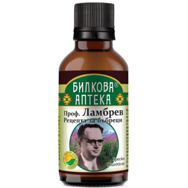 Тинктура за бъбреци на Професор Ламбрев Bioherba 50 ml