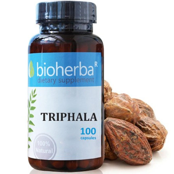 Трифала / Triphala Bioherba 350 mg x 100 капсули