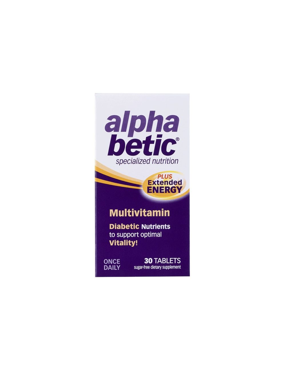 Енергизиращи мултивитамини за диабетици – Alpha betic®, 30 таблетки