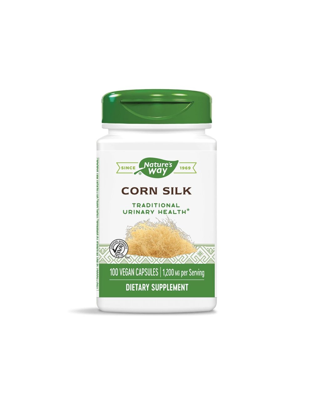 Диуретик за бъбречно здраве – Царевична коса – Corn Silk 400 mg, 100 капсули Nature’s Way