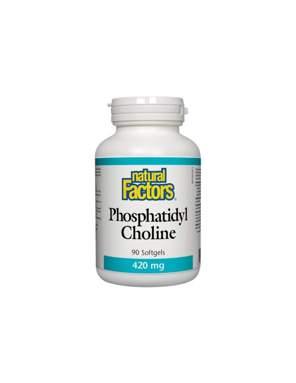Phosphatidyl Choline/ Фосфатидил Холин 420 mg х 90 софтгел капсули Natural Factors