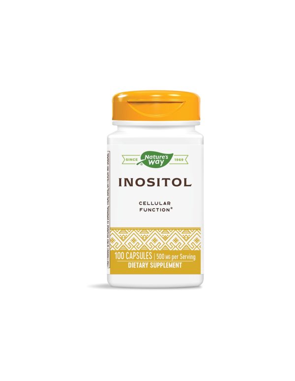 Inositol / Инозитол / Витамин В8  500 mg х 100 капсули Nature’s Way