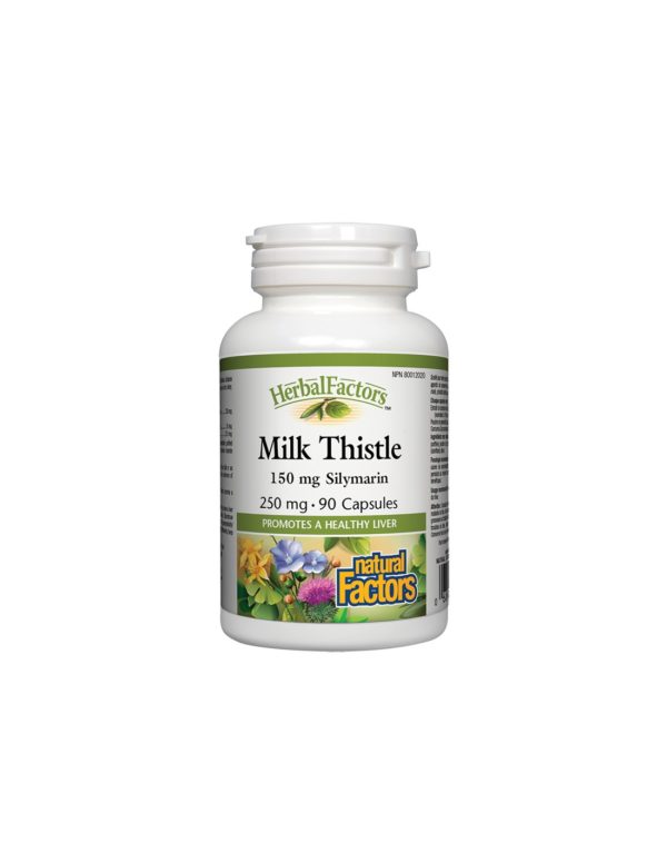 Milk Thistle / Бял трън, 250 mg, 90 капсули Natural Factors