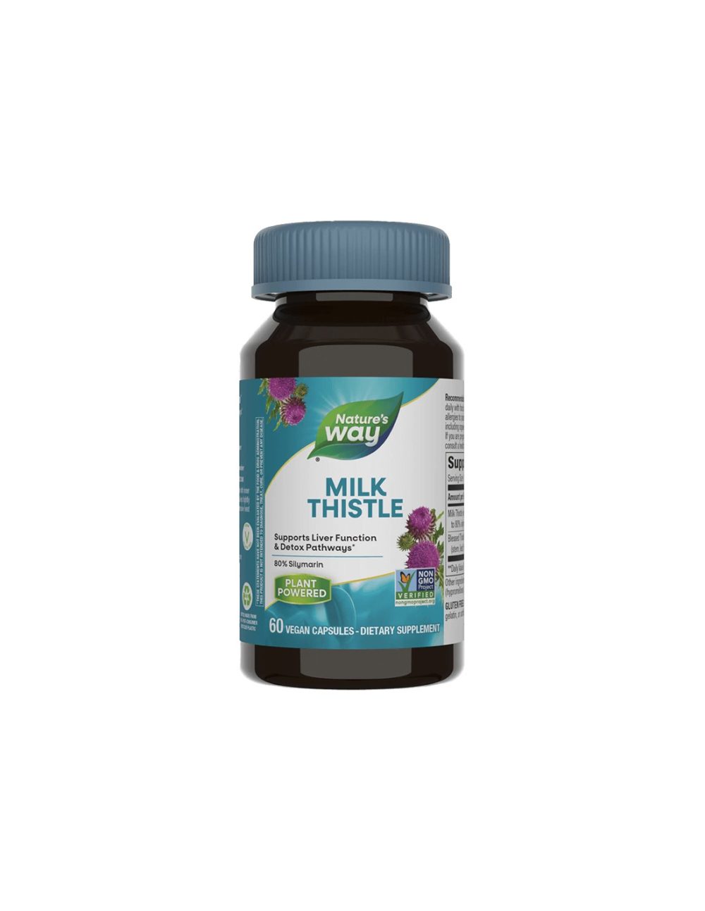 Milk Thistle / Бял трън, 60 капсули Nature’s Way
