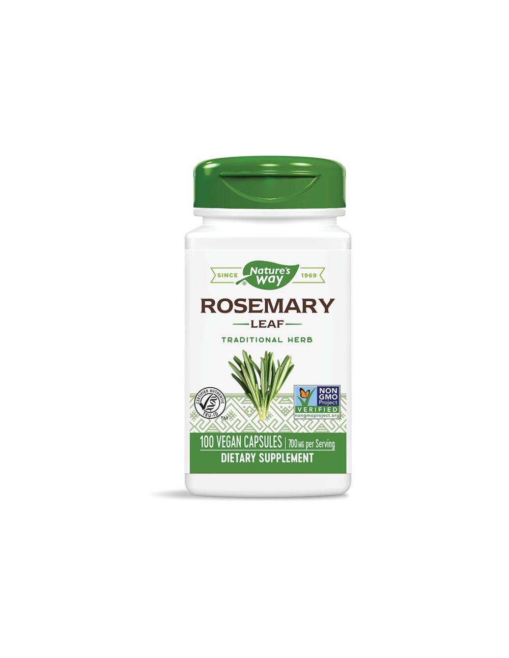 Rosemary Leaf/ Розмарин (лист) 350 mg х 100 капсули Nature’s Way