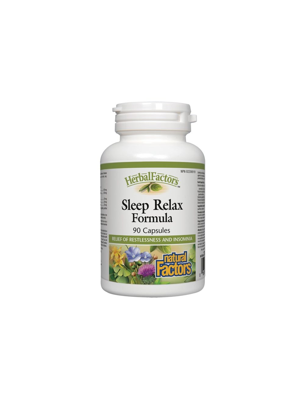 Sleep Relax Formula / Формула за спокоен сън, 90 капсули Natural Factors