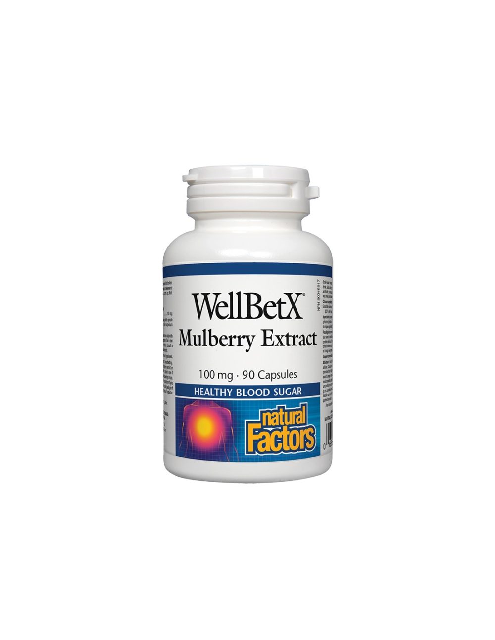 При диабет – Екстракт от бяла черница, 100 mg, 90 капсули Natural Factors