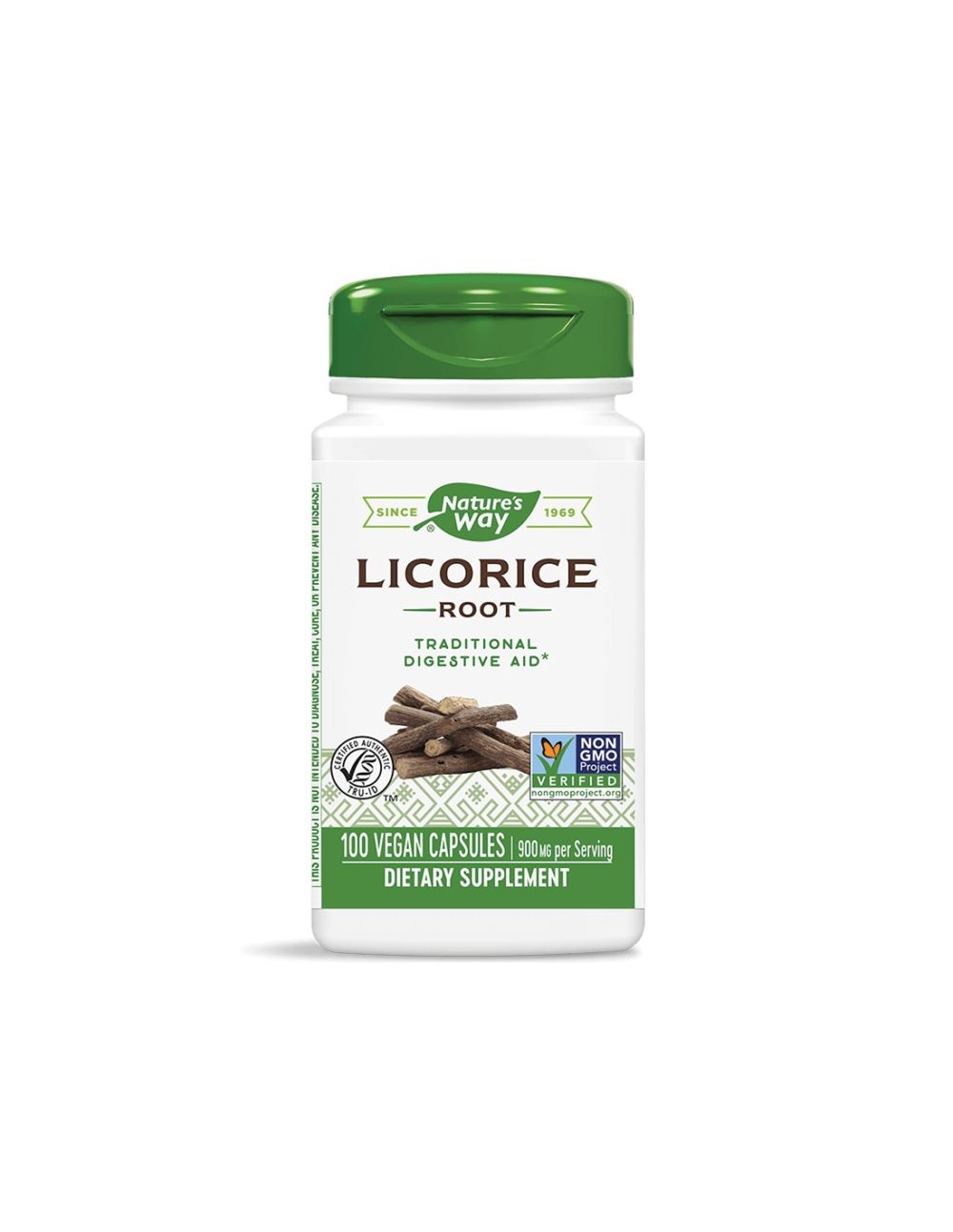 Licorice Root / Женско биле (корен) 450 mg х 100 капсули Nature’s Way